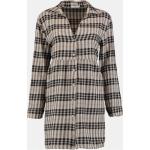 Dámské Košilové šaty Haily´s ve smetanové barvě s kostkovaným vzorem z viskózy ve velikosti XS 