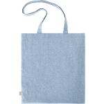 Nákupní tašky Halfar v modré barvě v moderním stylu z bavlny 