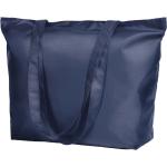 Pánské Nákupní tašky Halfar v tmavě modré barvě z polyesteru skládací 