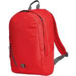 Pánské Školní batohy Halfar Nepromokavé v červené barvě v moderním stylu s pruhovaným vzorem s polstrovanými zády 