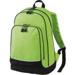 Pánské Studentské batohy Halfar Nepromokavé v jablkově zelené barvě o objemu 18 l pro věk pro středoškoláky a teenagery 