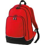 Pánské Studentské batohy Halfar Nepromokavé v červené barvě o objemu 18 l pro věk pro středoškoláky a teenagery 