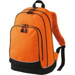 Pánské Studentské batohy Halfar Nepromokavé v oranžové barvě o objemu 18 l pro věk pro středoškoláky a teenagery 