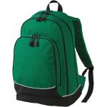 Pánské Studentské batohy Halfar Nepromokavé v zelené barvě o objemu 18 l pro věk pro středoškoláky a teenagery 