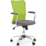 Dětské židle Halmar v zelené barvě 