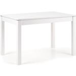 Jídelní stoly Halmar v bílé barvě v moderním stylu z MDF rozkládací 