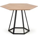 Jídelní stoly Halmar v hnědé barvě v industriálním stylu obdélníkové 