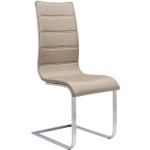 Jídelní židle Halmar v šedé barvě z polyuretanu 