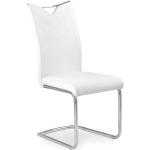 Jídelní židle Halmar v šedé barvě v elegantním stylu z polyuretanu 