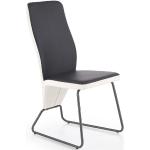 Designové židle Halmar v šedé barvě v moderním stylu z polyuretanu 