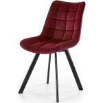 Jídelní židle Halmar v bordeaux červené v elegantním stylu 