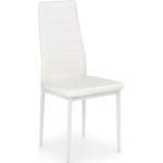 Jídelní židle Halmar v šedé barvě v minimalistickém stylu z polyuretanu 