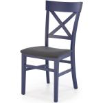 Designové židle Halmar ve fialové barvě ve vintage stylu z buku 