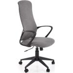 Kancelářské židle Halmar v šedé barvě v minimalistickém stylu z plastu 