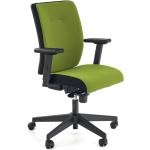 Kancelářské židle Halmar v zelené barvě v elegantním stylu z plastu 