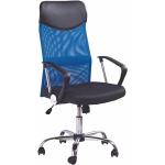 Kancelářské židle Halmar v černé barvě s kolečky 