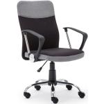 Kancelářské židle Halmar v šedé barvě z plastu 