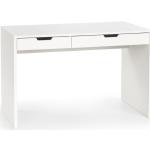 Psací stoly Halmar v bílé barvě v elegantním stylu z MDF 