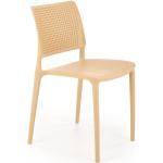 Jídelní židle Halmar v moderním stylu z plastu stohovatelné 