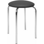 Barové židle Halmar v šedé barvě v minimalistickém stylu 