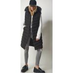Dámské Bundy s kapucí v šedé barvě z polyesteru ve velikosti XL s kapucí ve slevě 