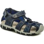 Chlapecké Kožené sandály v modré barvě z koženky ve velikosti 33 na léto 