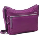 Dámské Elegantní kabelky Hedgren ve fialové barvě v elegantním stylu ze sametu ve slevě 