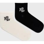Dámské Designer Ponožky Ralph Lauren Ralph v černé barvě ve velikosti Onesize 