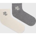 Dámské Designer Ponožky Ralph Lauren Ralph v šedé barvě ve velikosti Onesize 
