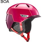 Pánské Snowboardové helmy Bern v růžové barvě ve velikosti M o velikosti 58 cm ve slevě 