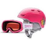 Lyžařské helmy Smith v růžové barvě 