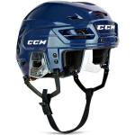 Hokejové helmy CCM v tmavě modré barvě o velikosti 54 cm 