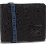 Pánské Kožené peněženky Herschel Roy v modré barvě z kůže ve slevě 