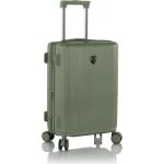 Pánské Plastové kufry Heys v zelené barvě v elegantním stylu na čtyřech kolečkách o objemu 45 l 