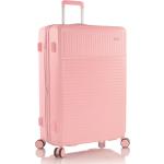 Dámské Plastové kufry Heys v růžové barvě z polykarbonátu 