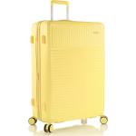 Dámské Plastové kufry Heys v žluté barvě z polykarbonátu ve slevě 