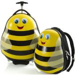 Dětské batohy Heys v žluté barvě na dvou kolečkách o objemu 9 l 