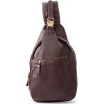 Pánské Kožené tašky přes rameno Delton Bags v hnědé barvě v ležérním stylu z hovězí kůže 