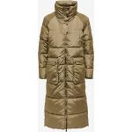 Dámské Zimní kabáty ONLY Nora v hnědé barvě z polyesteru ve velikosti M 