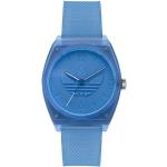 Náramkové hodinky adidas v modré barvě 