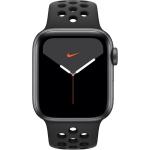 Pánské Náramkové hodinky Apple v černé barvě GPS vhodné na Běh s měřící funkcí Pulsometr 