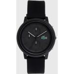 Náramkové hodinky Lacoste Nepromokavé v černé barvě kulaté s quartzovým pohonem s voděodolností 5 Bar 