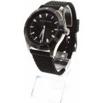Náramkové hodinky Michael Kors v černé barvě ve slevě s quartzovým pohonem se silikonovým řemínkem ocelové s analogovým displejem s voděodolností 5 Bar 