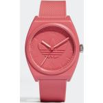 Pánské Náramkové hodinky adidas v růžové barvě ve slevě s quartzovým pohonem s voděodolností 5 Bar 