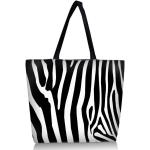 Huado nákupní a plážová taška - zebra