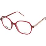 Dámské Designer Dioptrické brýle HUGO BOSS v bordeaux červené v ležérním stylu 
