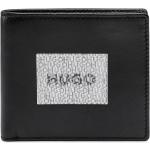 Pánské Kožené peněženky HUGO v černé barvě z kůže ve slevě 