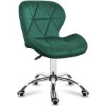 Kancelářské židle v šedé barvě v elegantním stylu 