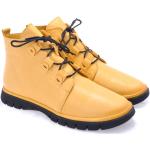 Dámské Kotníkové boty Iberius - Bertuchi v žluté barvě ze syntetiky ve velikosti 39 
