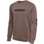 Pánská  Jarní a podzimní móda Hummel v hnědé barvě ve velikosti M 